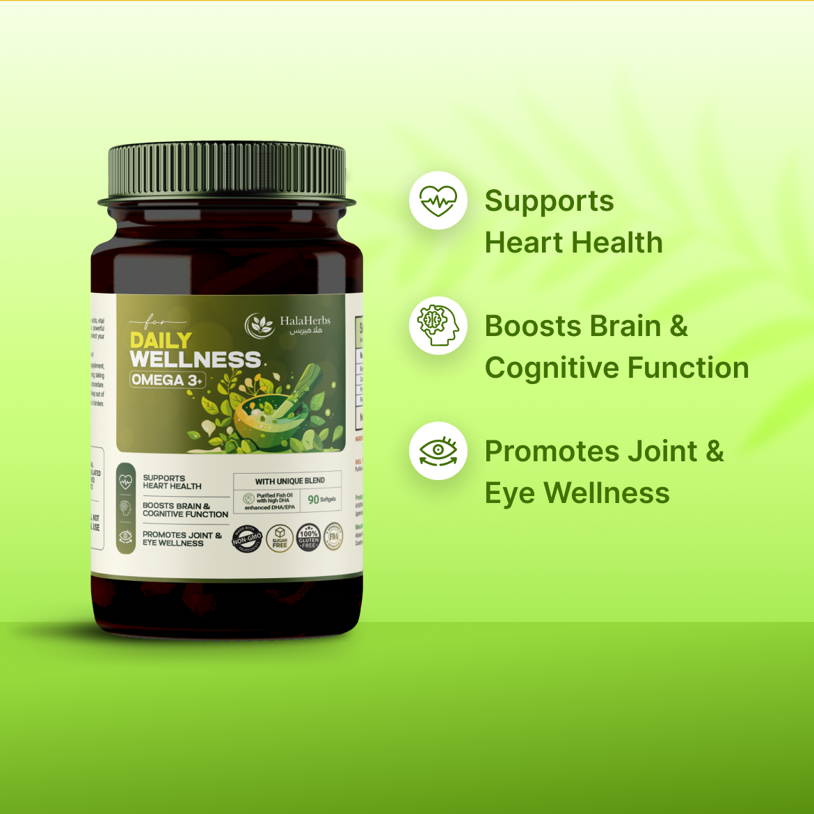 Omega - 3+