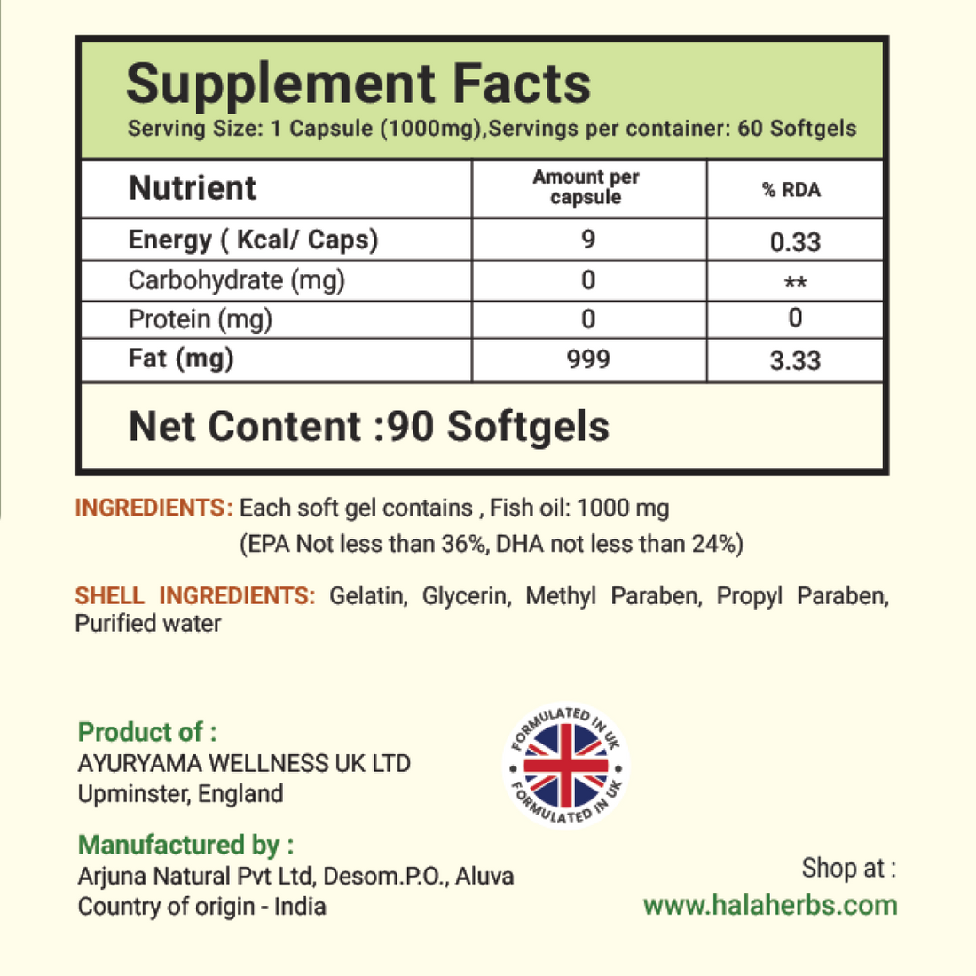 Omega - 3+